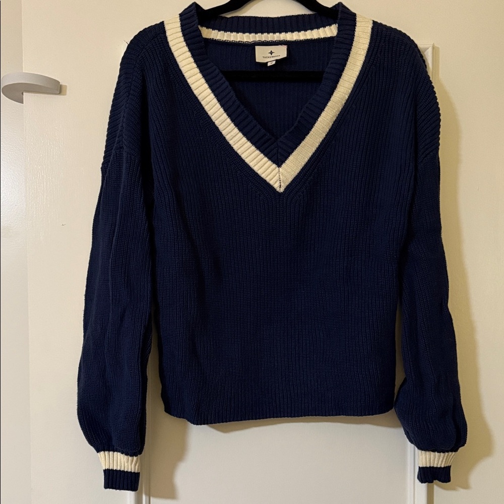Tuckernuck Washed Navy Ashe Sweater